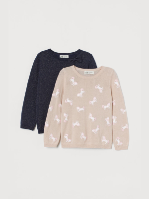 2-pack Knit Sweaters