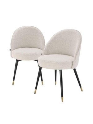 Eichholtz Cooper Dining Chair Set Of 2 - White