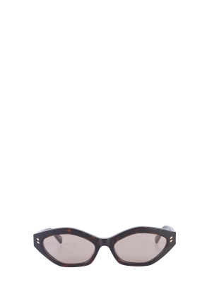 Stella Mccartney Eyewear Oval Framed Sunglasses