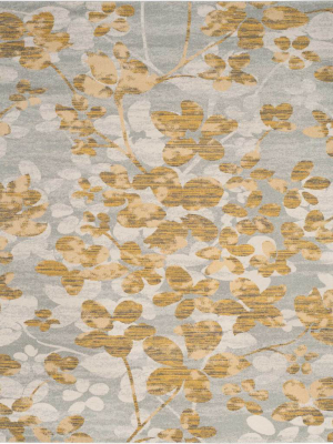 Evoke Gray/gold Area Rug