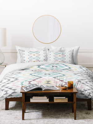 Pattern State Nomad Geometric Duvet Set - Deny Designs