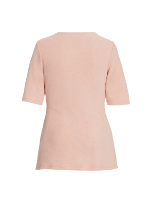 Brighton Twist-accented Jersey Top