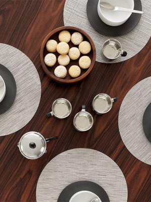 Bamboo Round Placemat In Various Colors