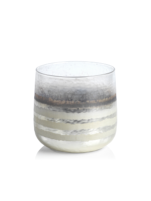 Off-white Smoke Candle Hurricane