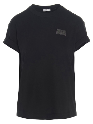 Brunello Cucinelli Logo Patch T-shirt