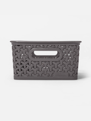 4" X 7" Y-weave Small Storage Bin - Room Essentials™