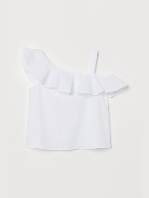 One-shoulder Blouse