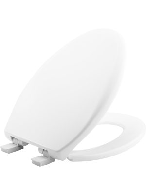 Bemis 1200e4 Affinity Elongated Closed Front Toilet Seat With Soft Close - White