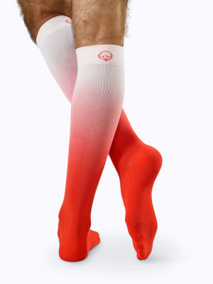 Knee-high Compression Socks  – Ombre