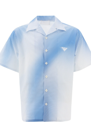 Prada Logo Print Short-sleeve Shirt