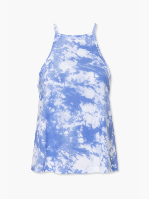 Active Tie-dye Split-back Cami