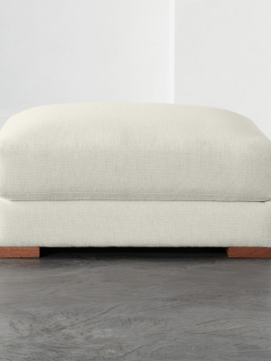 Piazza Snow Ottoman