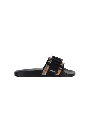 Burberry Vintage Check Flat Slides