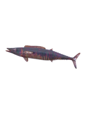 Wahoo Fish Wall Sculpture