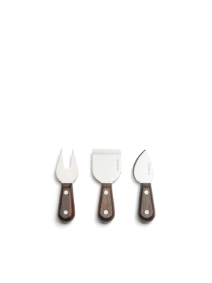 Rosewood Cheese Knife Set