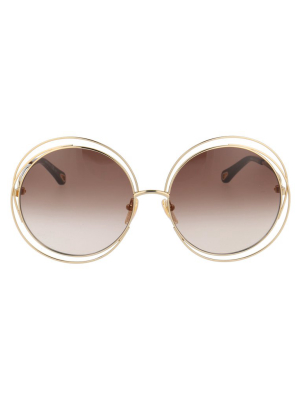 Chloé Eyewear Round Frame Sunglasses