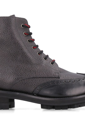 Alexander Mcqueen Lace-up Boots