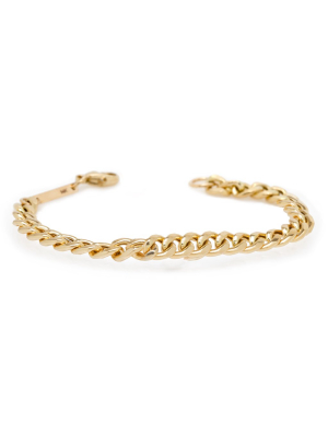 14k Large Curb Chain Bracelet