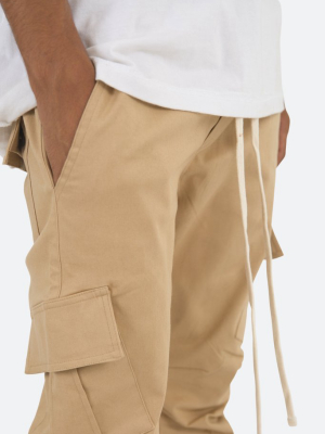 Cargo Drawcord II Pants - Khaki