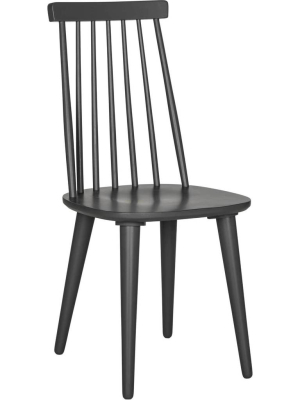 Buckley Spindle Side Chair Gray (set Of 2)