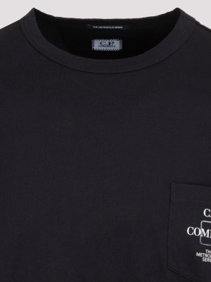 C.p. Company Logo Printed Pocket T-shirt