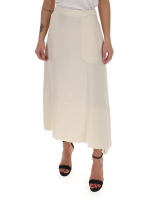 Jil Sander Asymmetric Midi Skirt