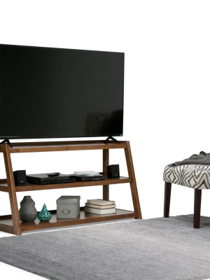 48" Hawkins Solid Wood Tv Media Stand - Wyndenhall