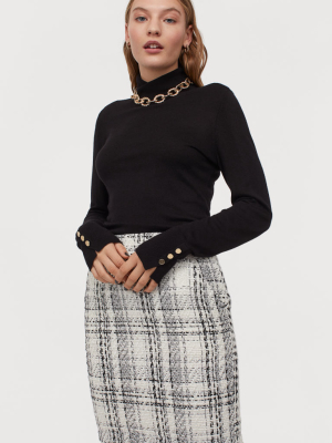 Bouclé Skirt