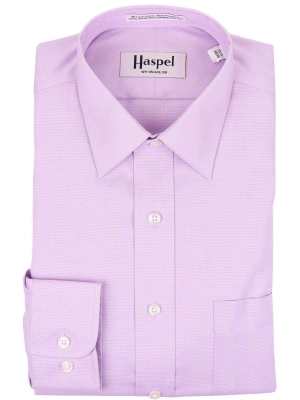 Dauphine Lavender Glenplaid Dress Shirt