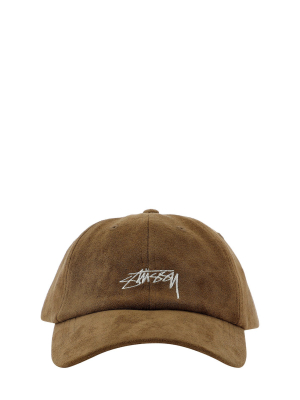 Stussy Logo Embroidered Baseball Cap