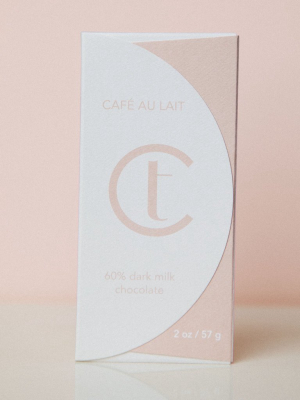 Tc Café Au Lait 60% Dark Milk Chocolate Bar