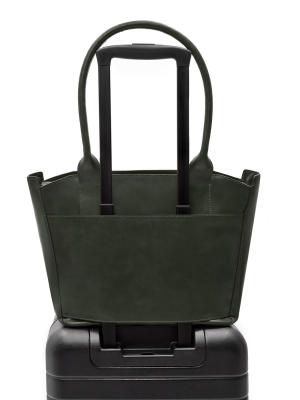 Mina Tote Forrest Green