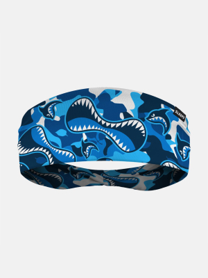 War Shark Navy Camo Headband