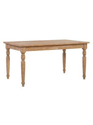 Brighton Light Natural Table Brown - Linon