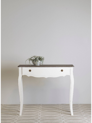 Caressa Console Table White - East At Main