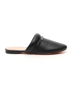 Givenchy Logo Flat Mules