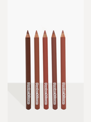 Peaches & Cream Hold The Line 5 Pack Lip Liners