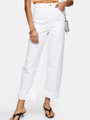 Topshop One Oversized Mom Tapered Jeans