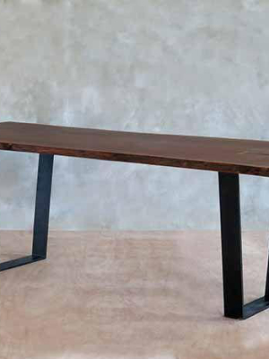 Segovia Live Edge Dining Table