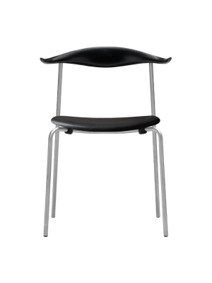 Ch88p Chair - Seat Upholstered - Stainless Steel - Colors