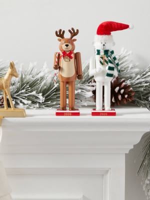 8" Reindeer & Polar Bear Nutcracker - Wondershop™