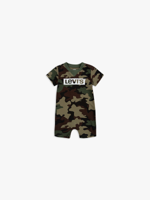 Baby Boys (12m-24m) Logo Romper