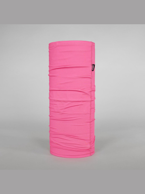 Bubble Gum Pink 2-layer Neck Gaiter