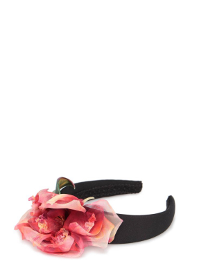 Dolce & Gabbana Floral Applique Headband