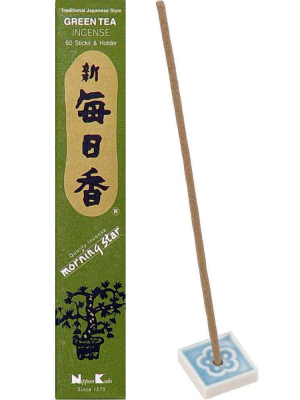 Morning Star Incense 50 Sticks - Green Tea