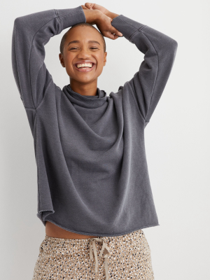 Aerie Fleece Turtleneck