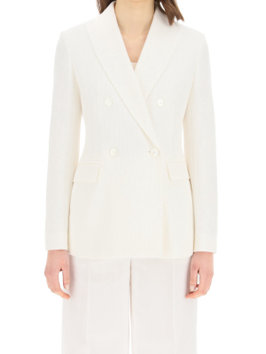 Max Mara Studio Double Breasted Blazer