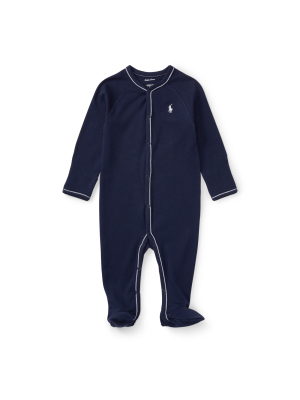 Cotton Jersey Footed Coverall