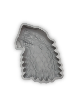 Nerd Block Game Of Thrones Silicone Cake Pan | Official House Stark Dire Wolf Cake Mold