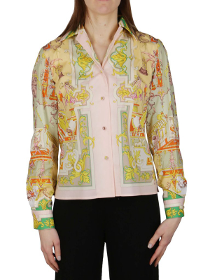 Etro Baroque Print Buttoned Shirt